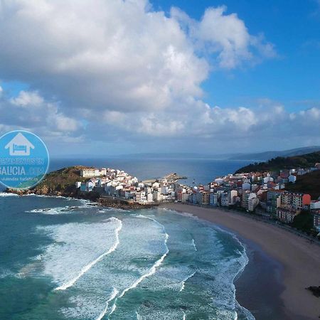Ag Apartamento Nordes Malpica Primera Linea Playa Exteriör bild