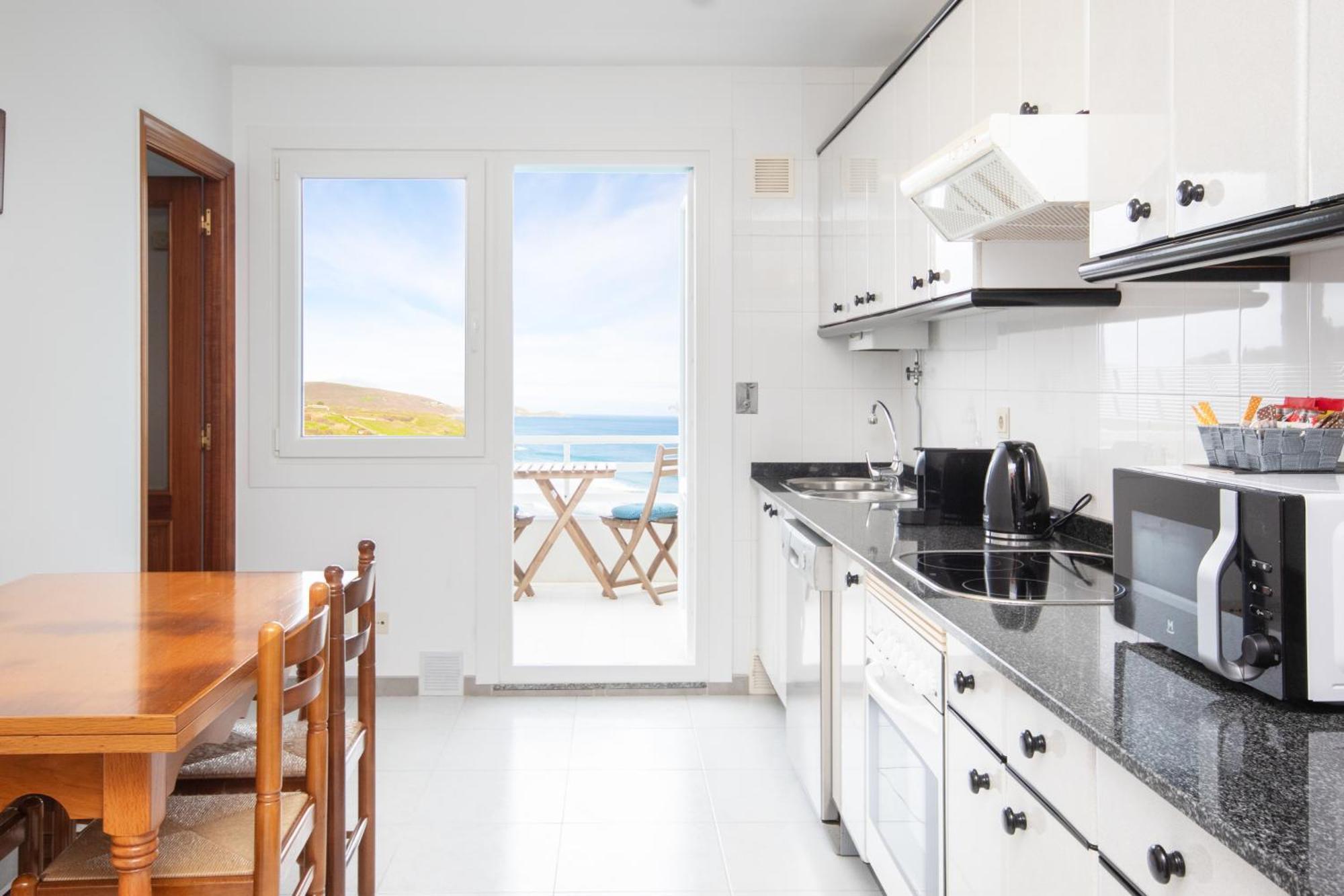 Ag Apartamento Nordes Malpica Primera Linea Playa Exteriör bild